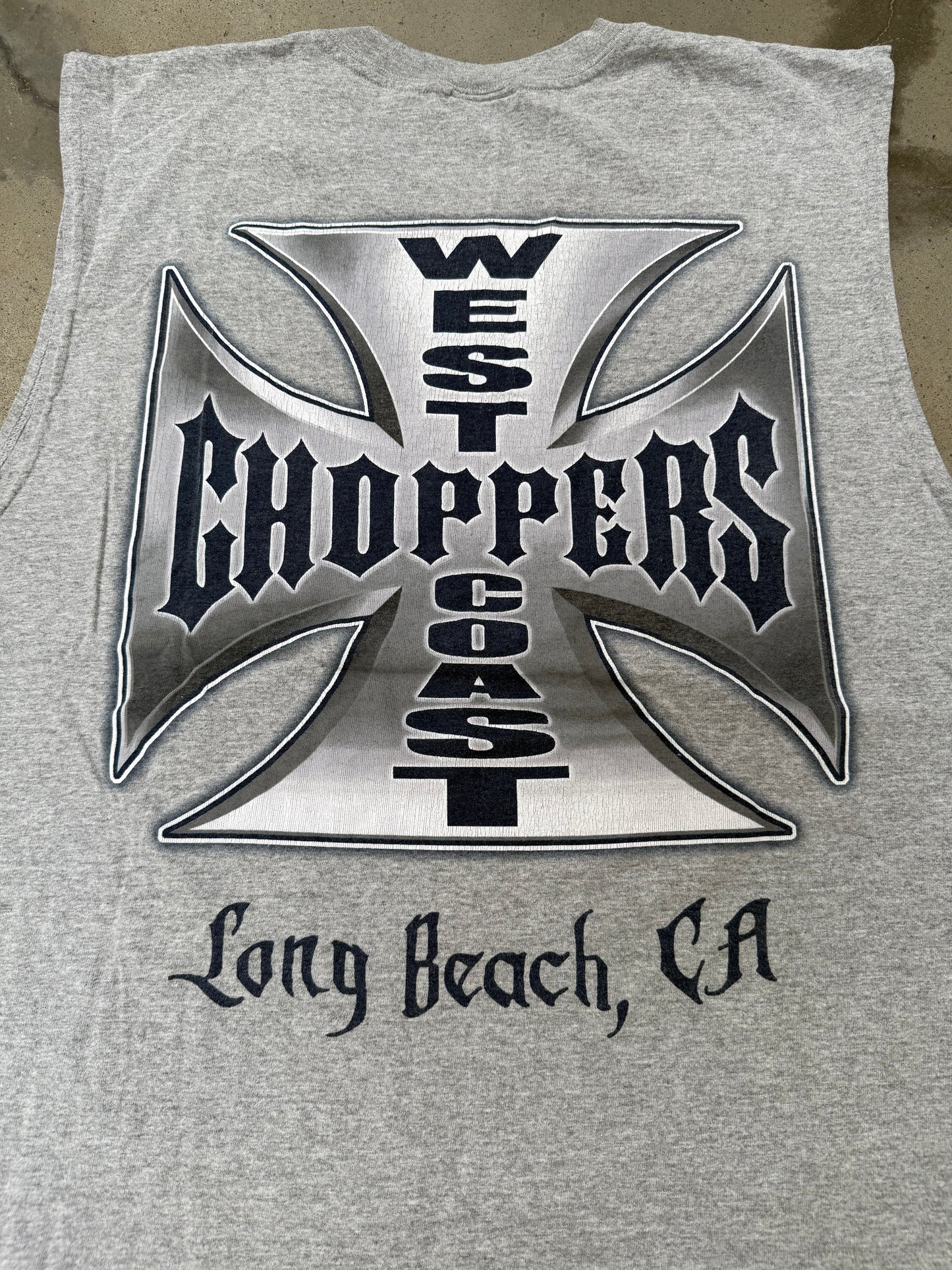 2000s West Coast Choppers Sleeveless Tee - XL
