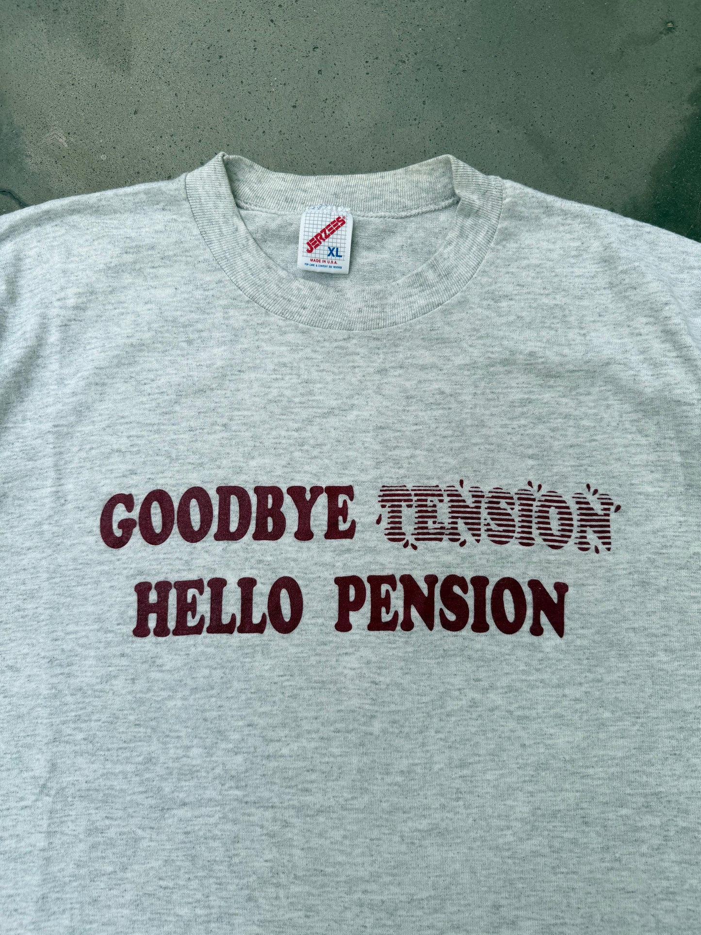 1990s Goodbye Tension Tee - XL