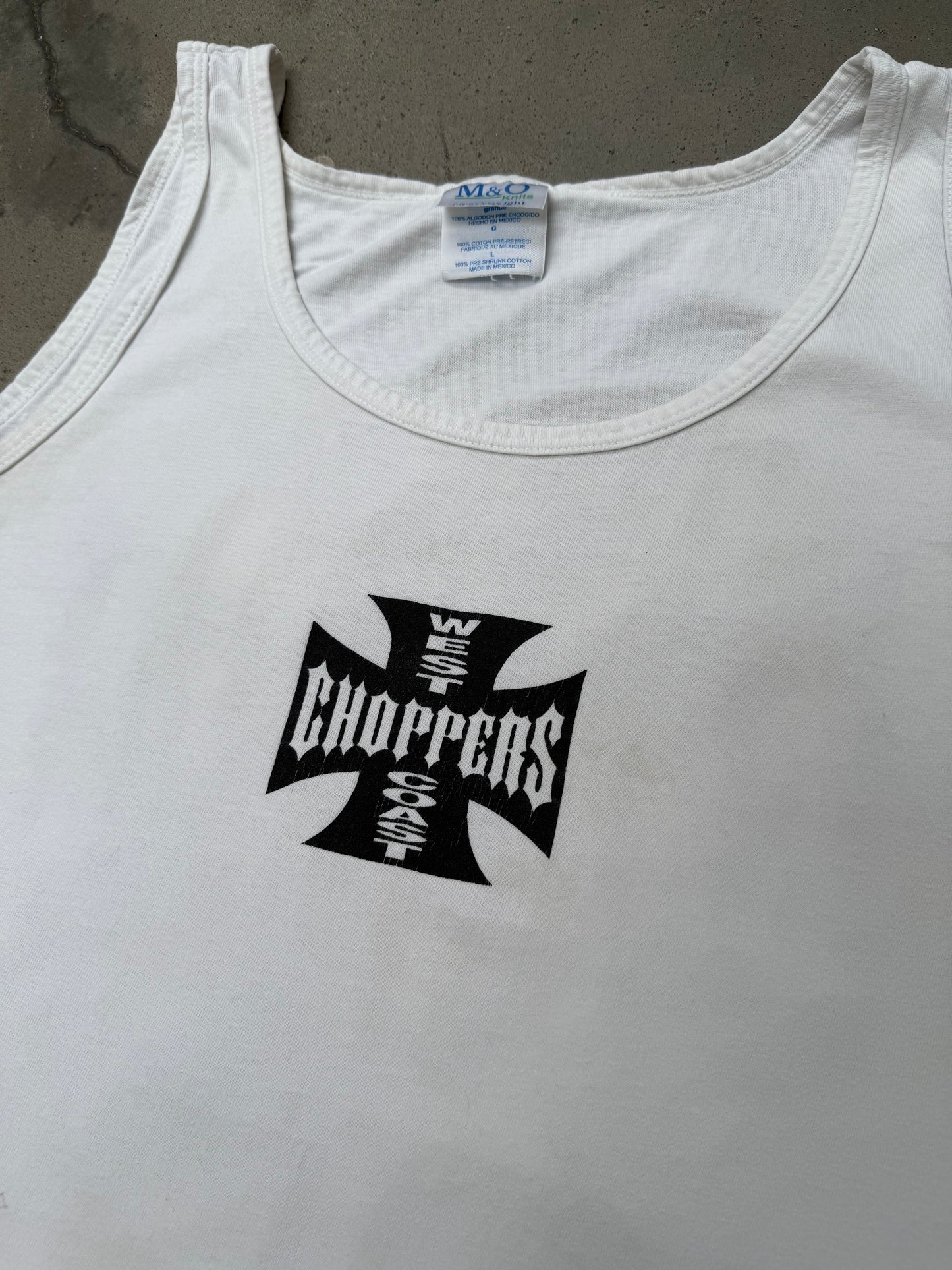 2000s West Coast Choppers Tank Top Tee - L
