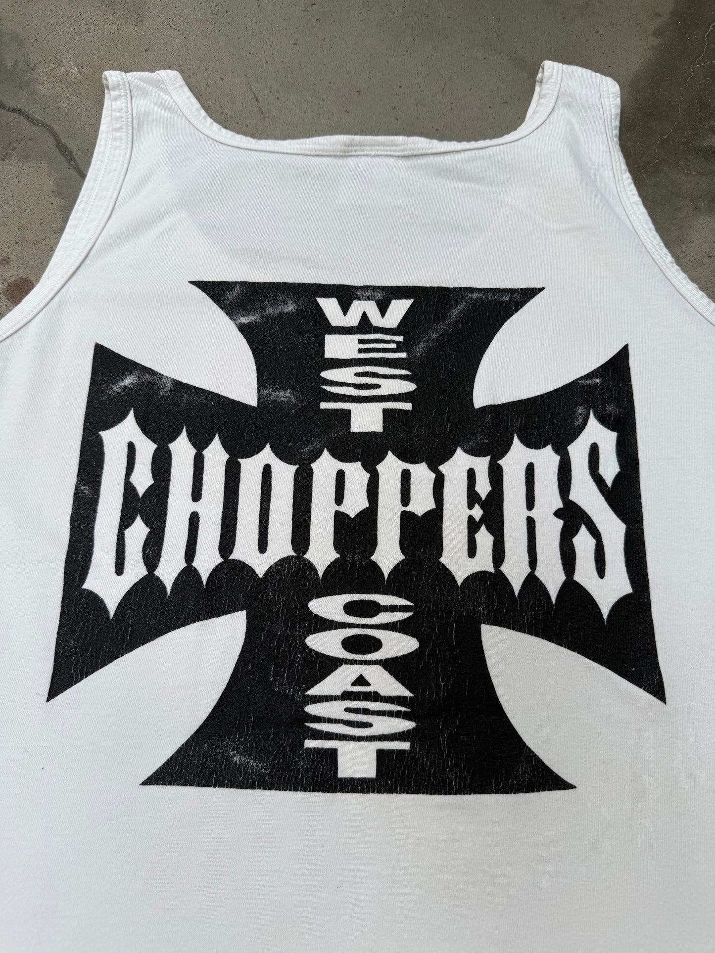 2000s West Coast Choppers Tank Top Tee - L