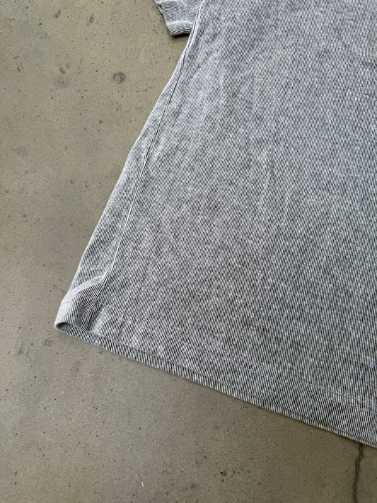 2000s Blank Ribbed Tee - XL