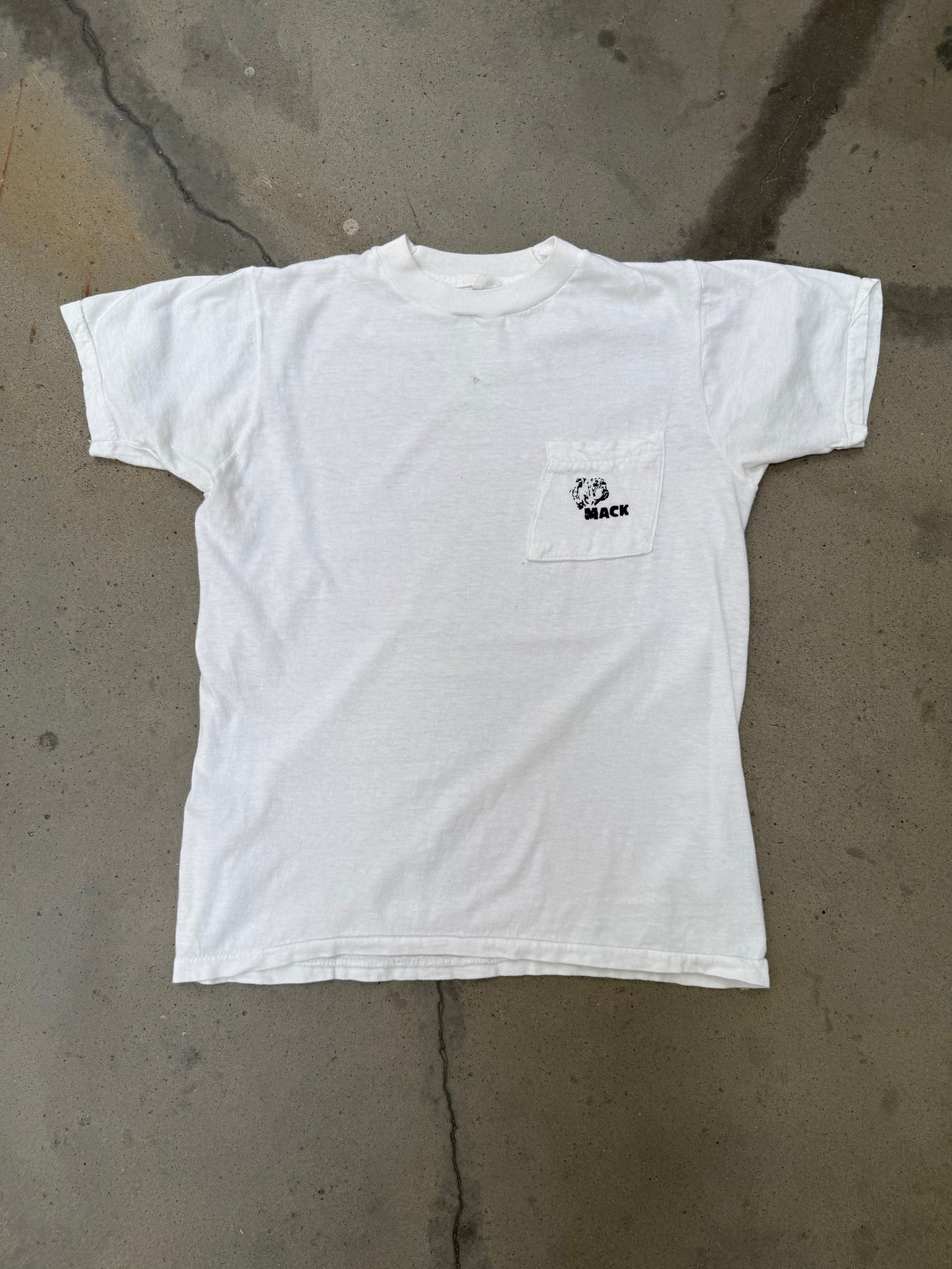 1980s Mack Trucks Selvedge Pocket Tee - M