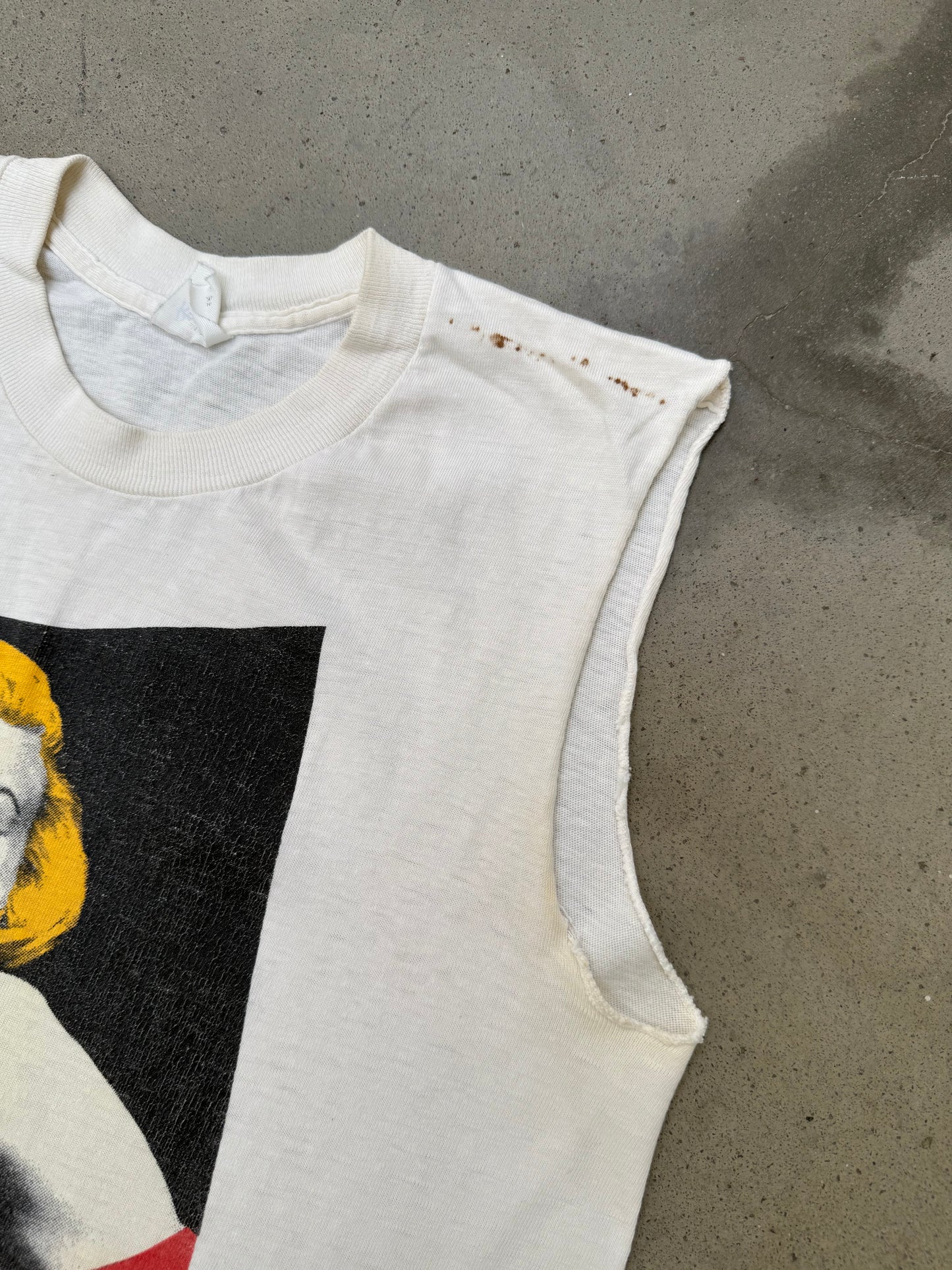 1980s Marilyn Monroe Chopped Art Tee - M