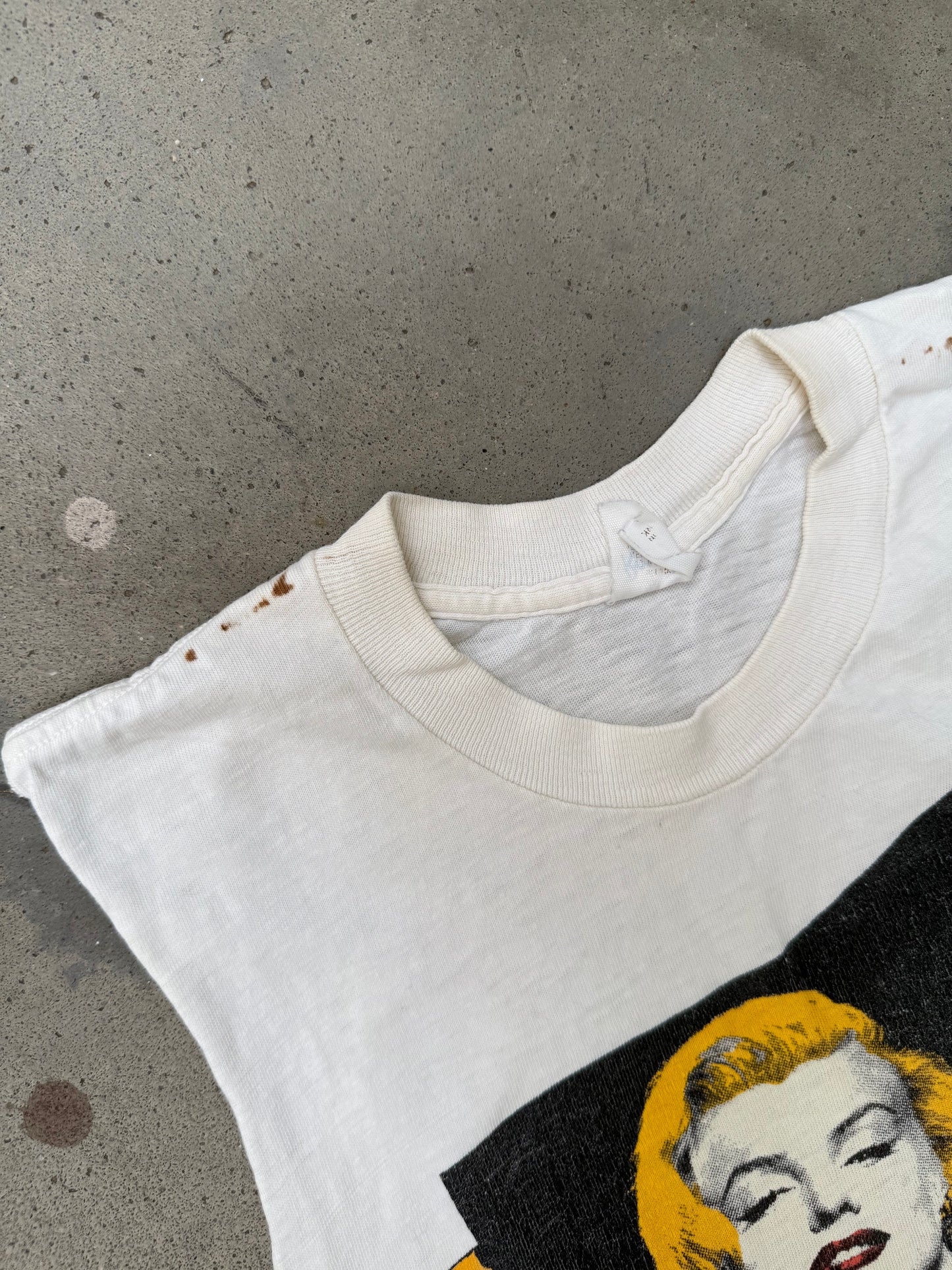 1980s Marilyn Monroe Chopped Art Tee - M