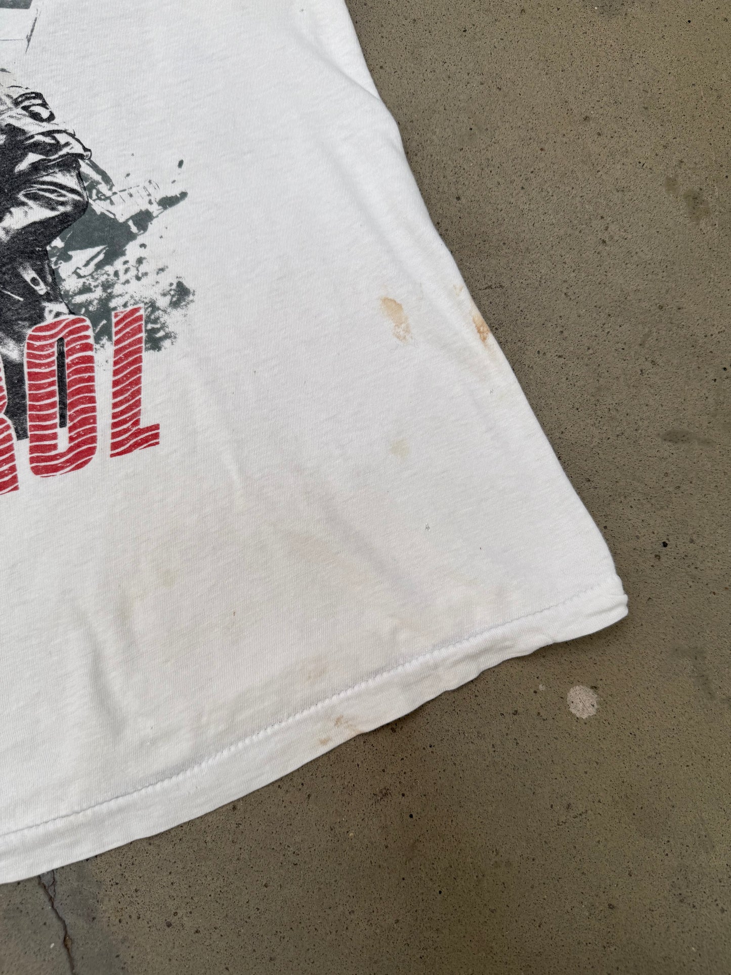 1980s The Clash Out Of Control Chopped Band Tee - M