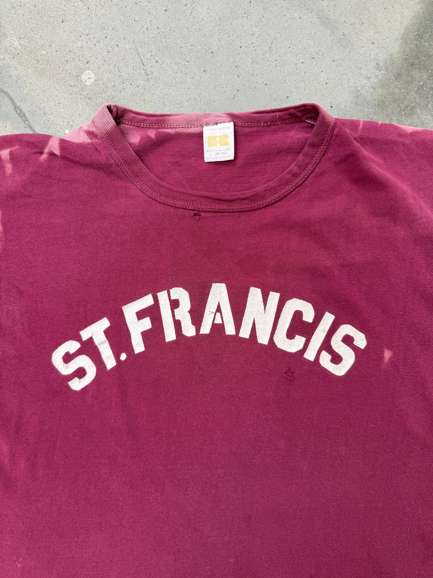 1970s St Francis Sun Faded Tee - M