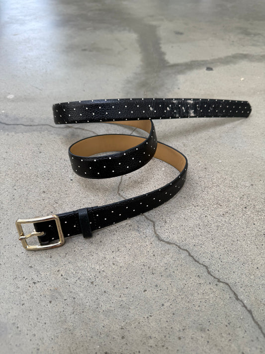 2000s Polka Dot Belt - 34"