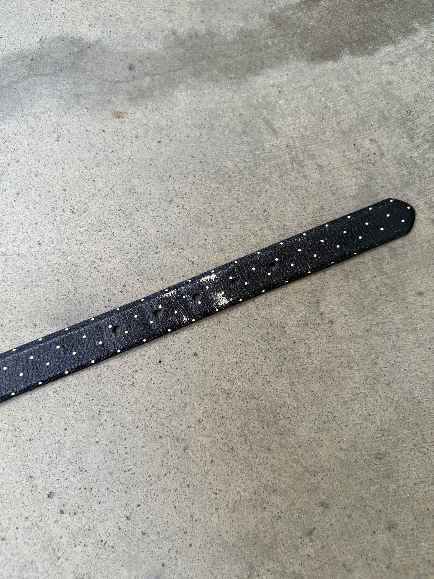 2000s Polka Dot Belt - 34"
