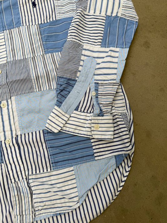2000s Polo Ralph Lauren Patchwork Shirt - L