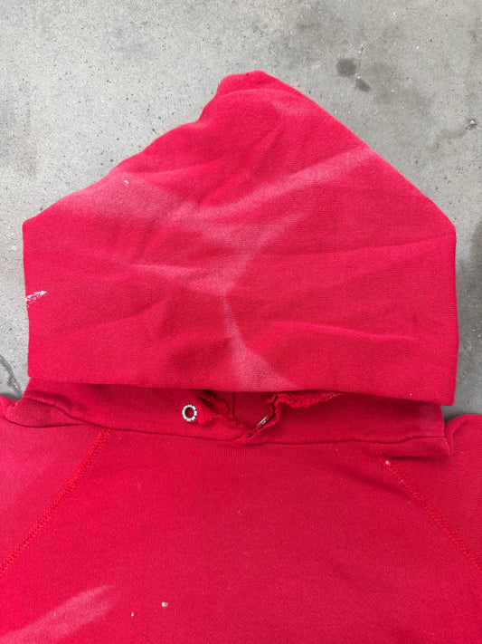1990s Sun Faded Painter Hoodie - XL