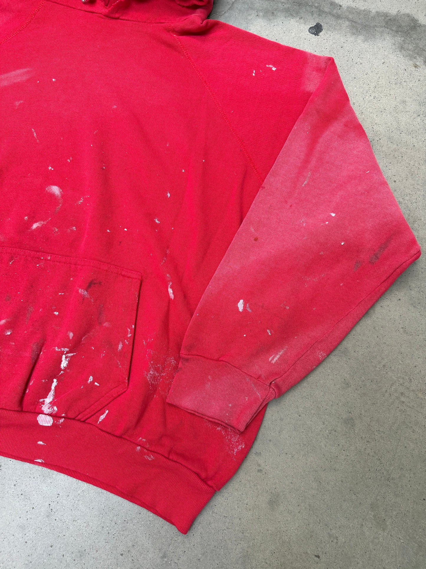 1990s Sun Faded Painter Hoodie - XL