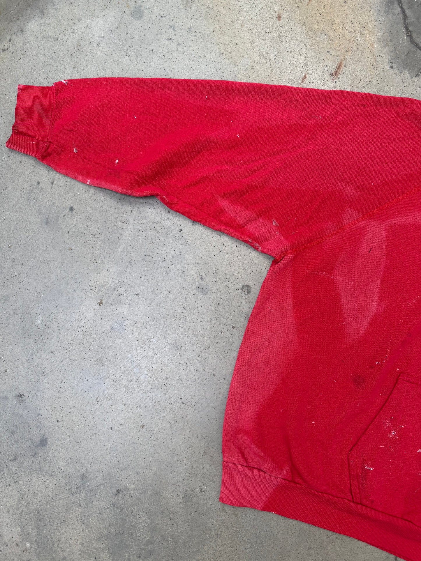 1990s Sun Faded Painter Hoodie - XL