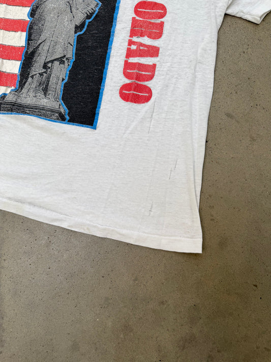 1990s Colorado Lady Liberty Tee - L