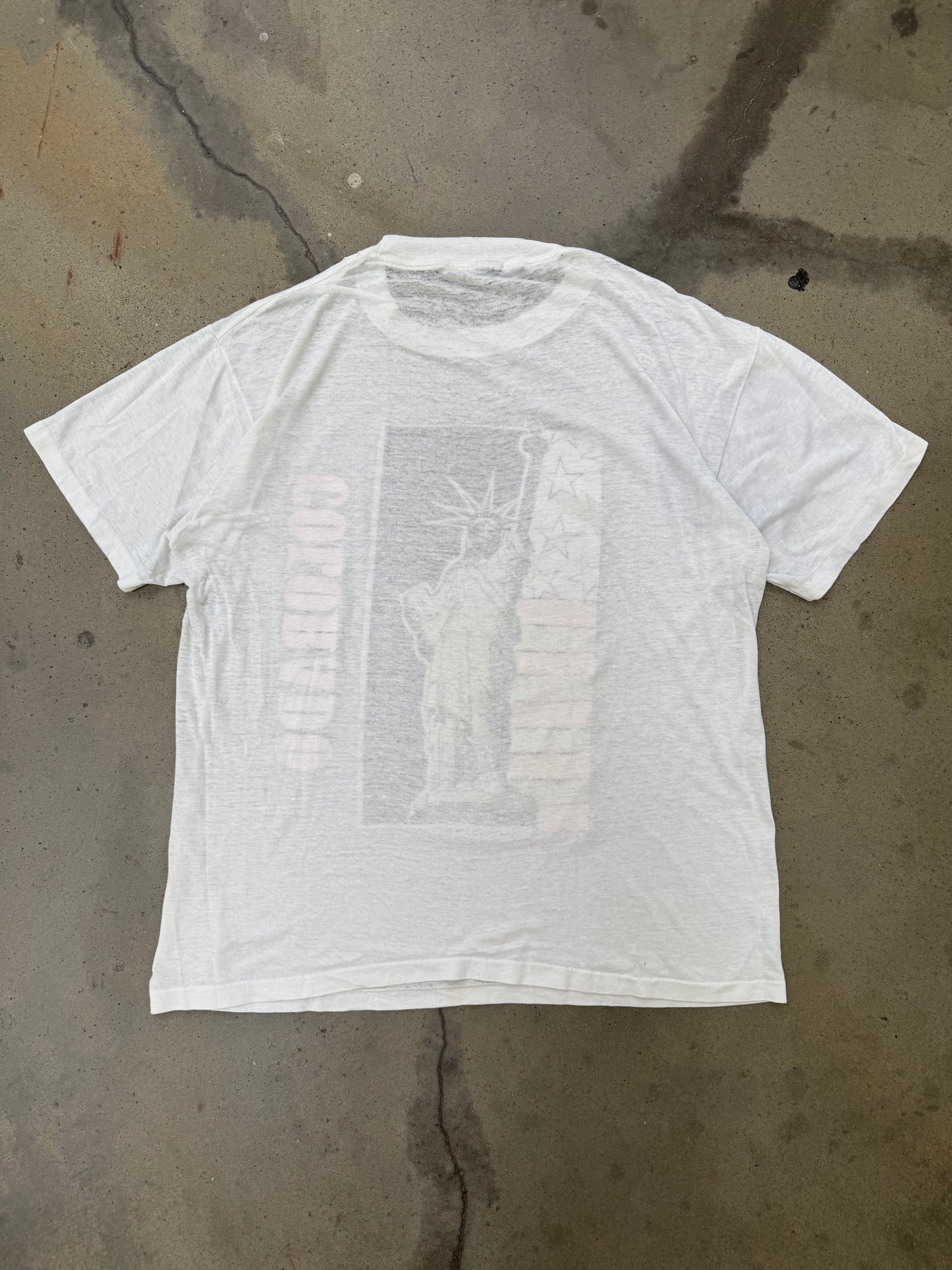 1990s Colorado Lady Liberty Tee - L